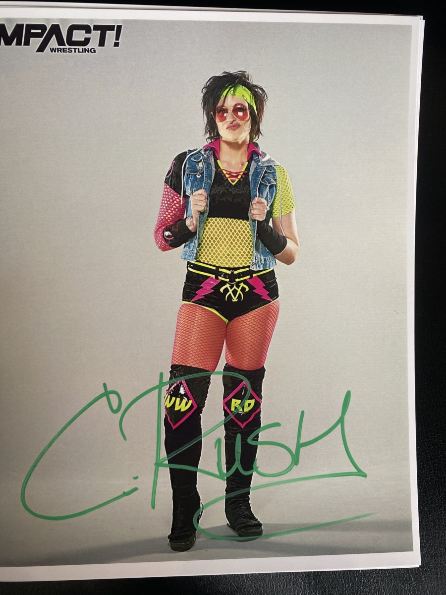 Courtney Rush Signed 8×10 (V3) DemonXBunny